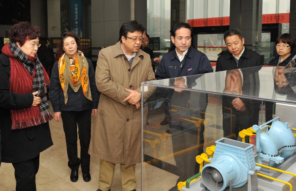 工信部副部长冯飞一行来db电竞调研