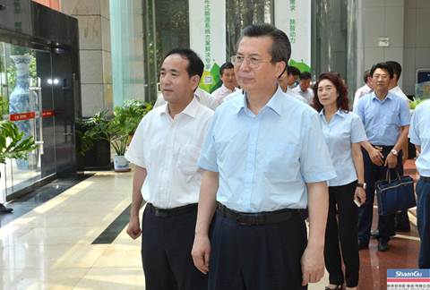 陕西省委常委、西安市委书记王永康来db电竞调研