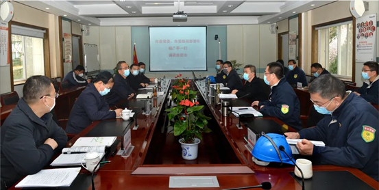 西安市委常委、市委统战部部长杨广亭深入db电竞实地调研指导疫情防控及复工复产工作